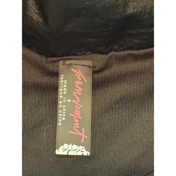 Free People Shorts Women Small Black The Way Home Activewear Built In Briefs - Picture 5 of 9